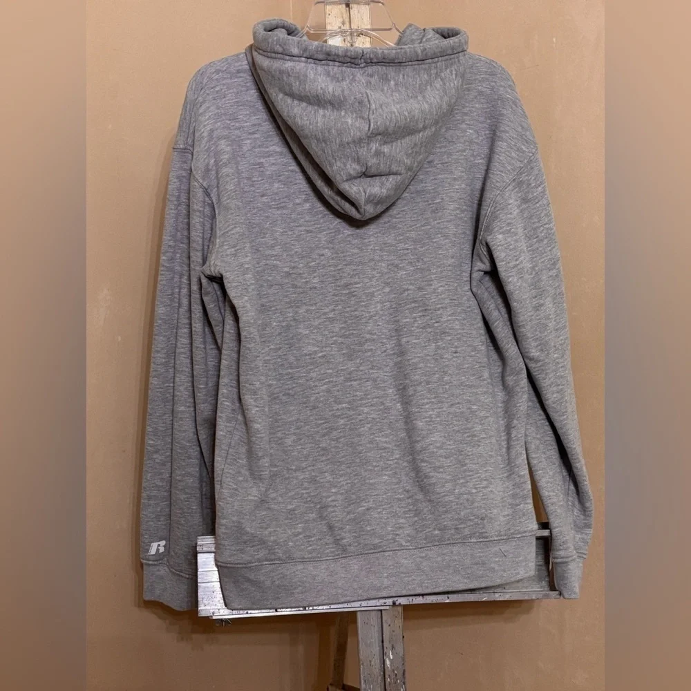 Russell Athletic Gray Arkansas Razorbacks Hoodie Sz S